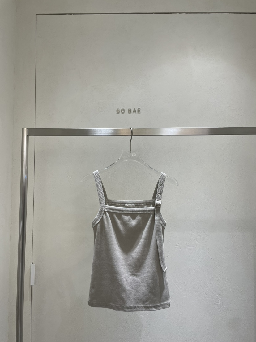 SO BAE東大門代購女士新品人氣休閑職業熱賣時尚吊帶背心SO BAE吊帶/背心圖色1