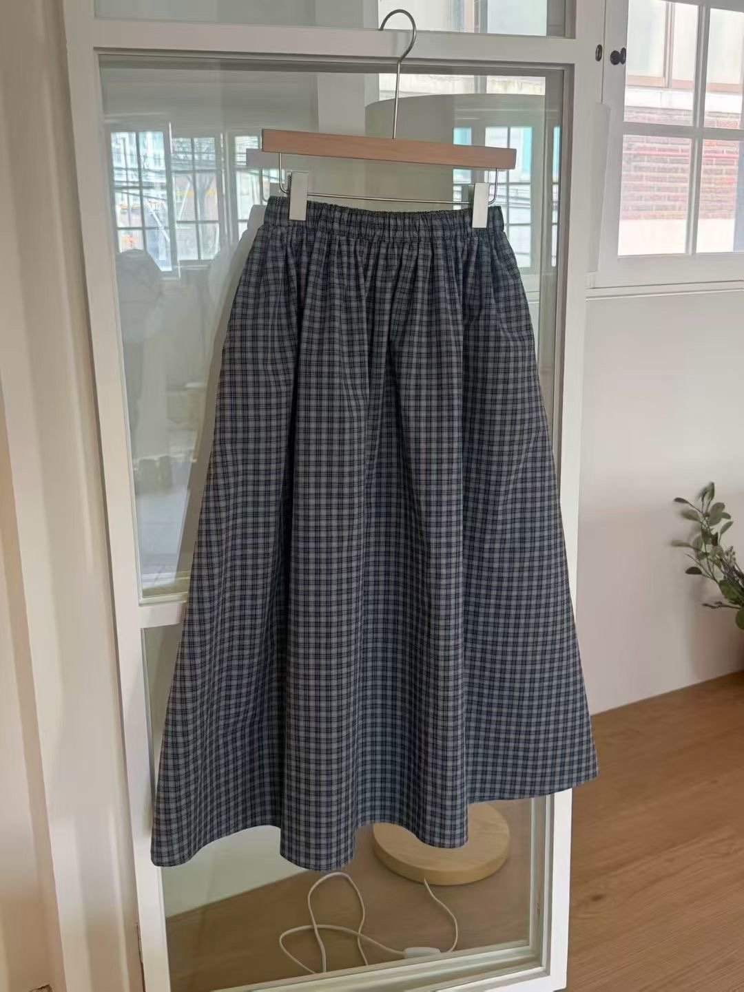 CAROLINE東大門直郵女士新品時尚26春夏休閑人氣職業長裙CARO_LINE長裙圖色1