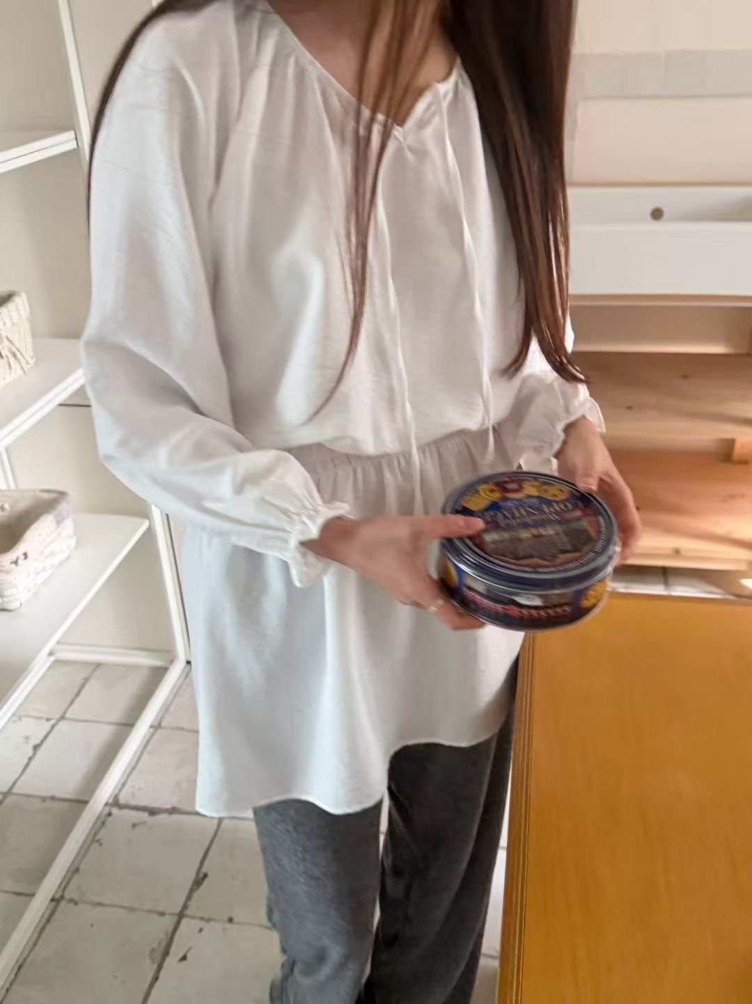 CAROLINE東大門代購女裝新款人氣26春夏時尚真品襯衫蕾絲衫CARO_LINE襯衫/蕾絲衫