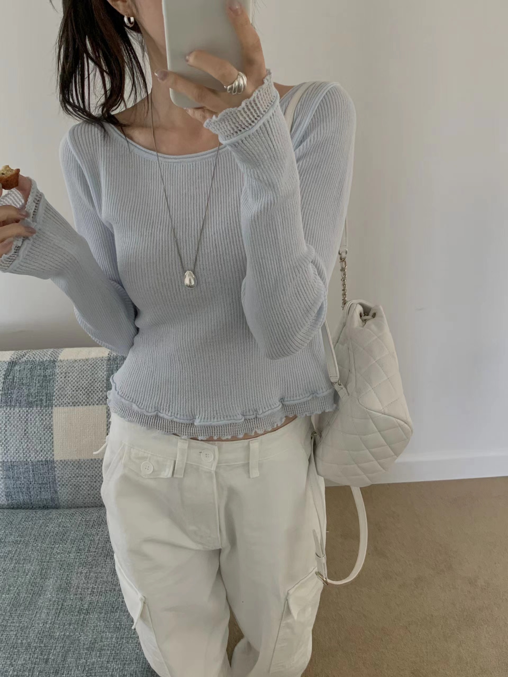 MIELLE-미엘르-OT東大門代購女裝新品休閑推薦26春夏針織衫MIELLE-미엘르-OT針織衫圖色1