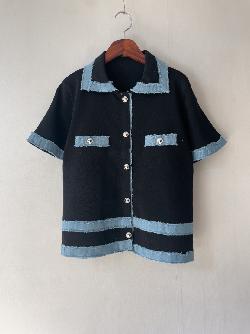 VIVANI東大門實拍女裝新款休閑26春夏熱賣襯衫蕾絲衫羊毛衫VIVANI襯衫/蕾絲衫