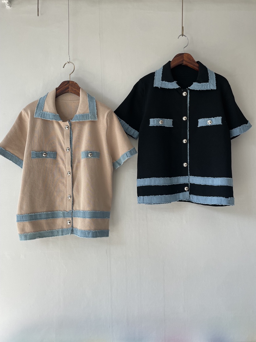 VIVANI東大門實拍女裝新款休閑26春夏熱賣襯衫蕾絲衫羊毛衫VIVANI襯衫/蕾絲衫