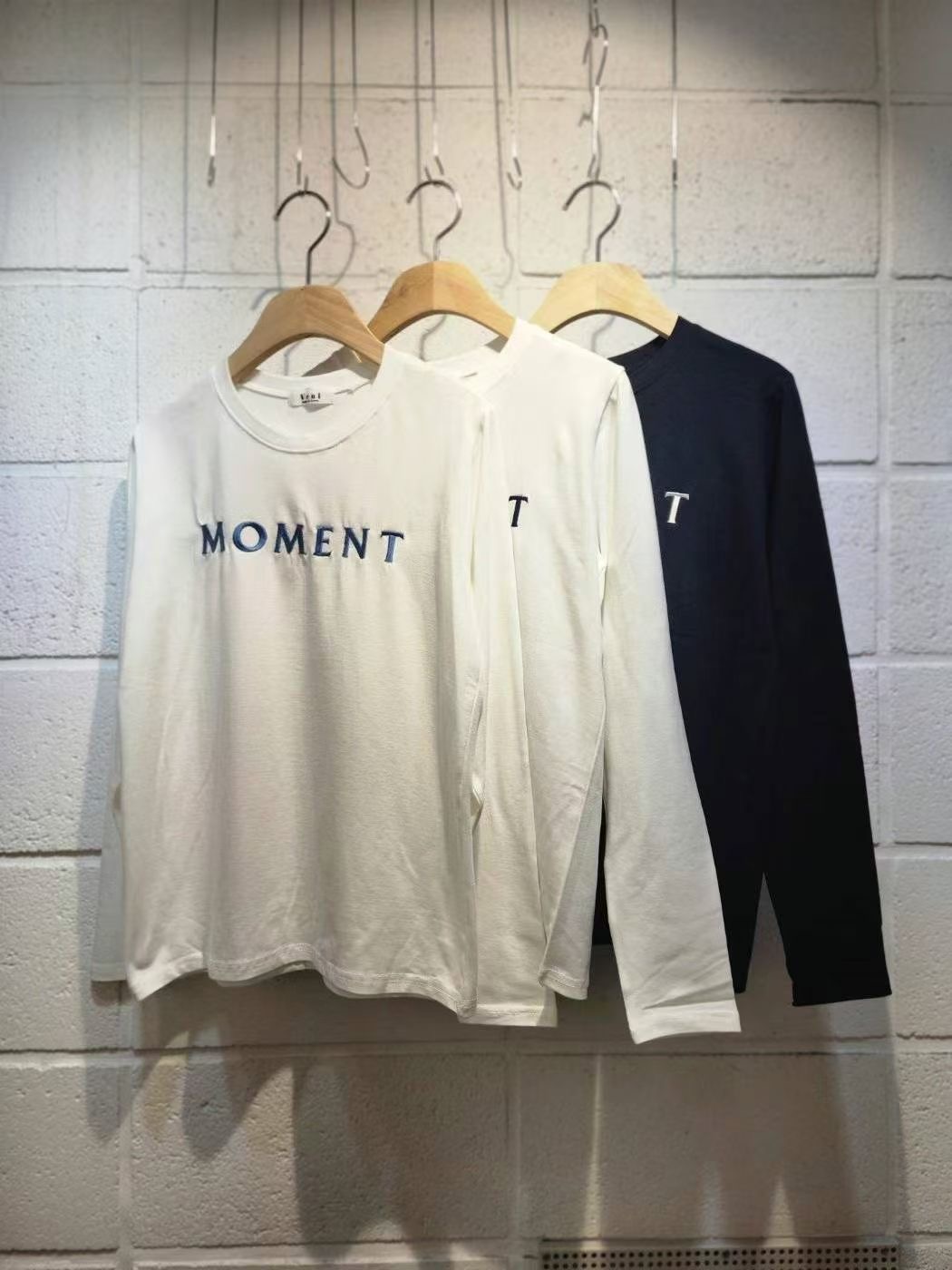 VENI東大門實拍女裝新品真品人氣推薦時尚休閑26春夏長袖T恤VENI長袖T恤