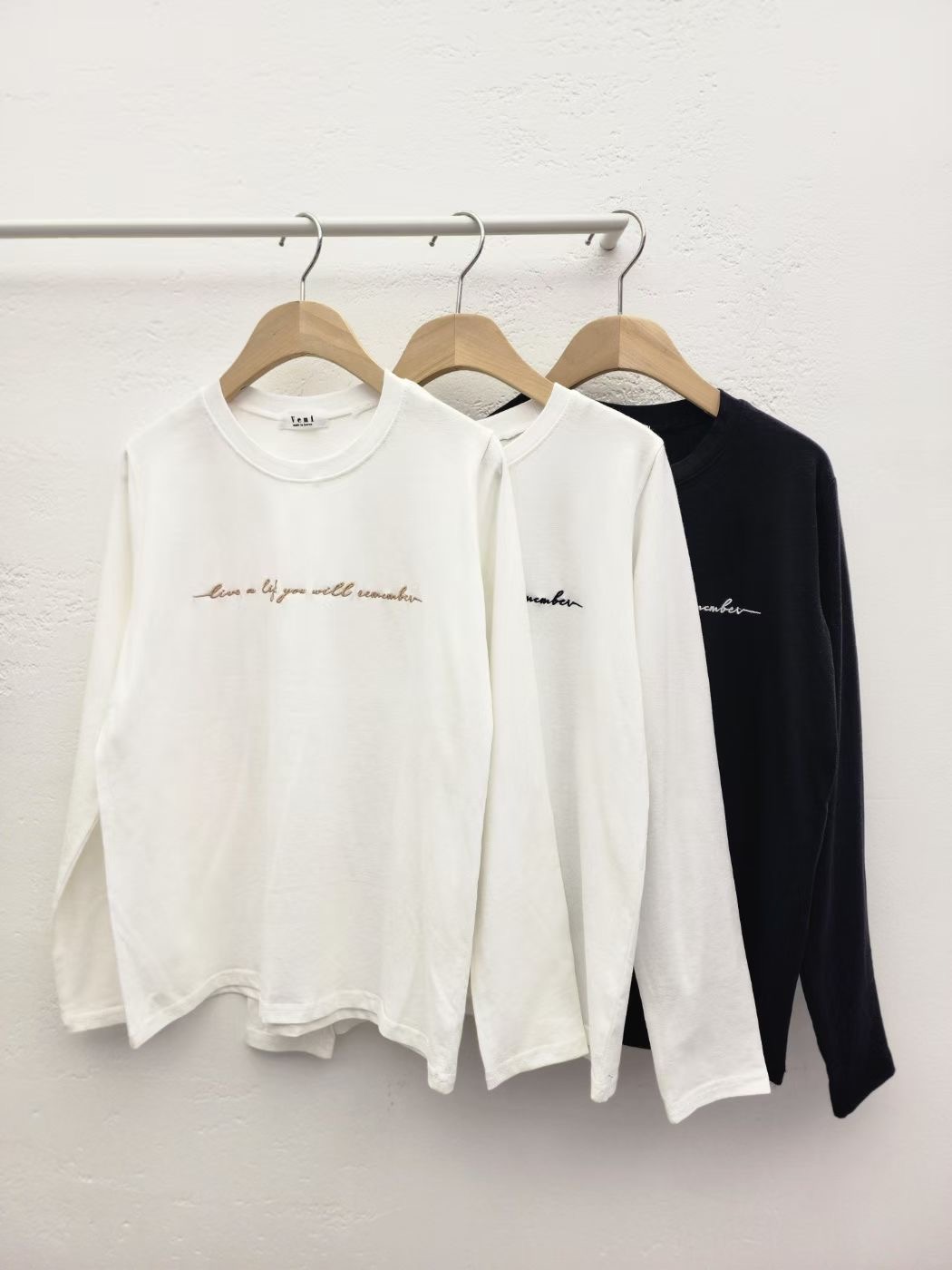 VENI東大門代購女士新款推薦真品熱賣休閑26春夏職業長袖T恤VENI長袖T恤