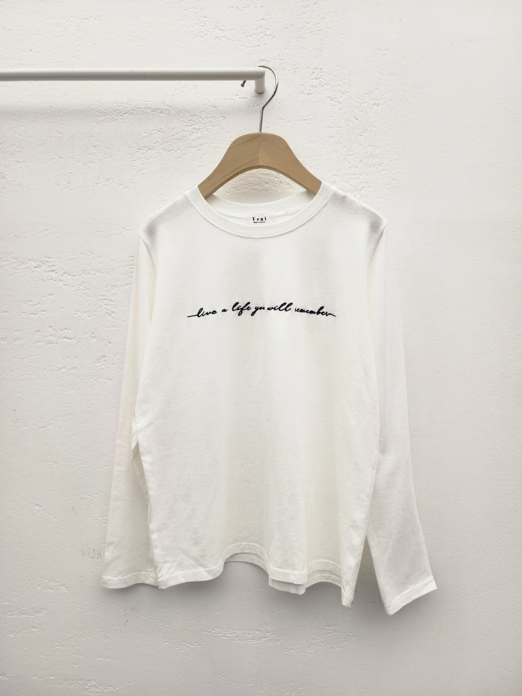 VENI東大門代購女士新款推薦真品熱賣休閑26春夏職業長袖T恤VENI長袖T恤圖色1