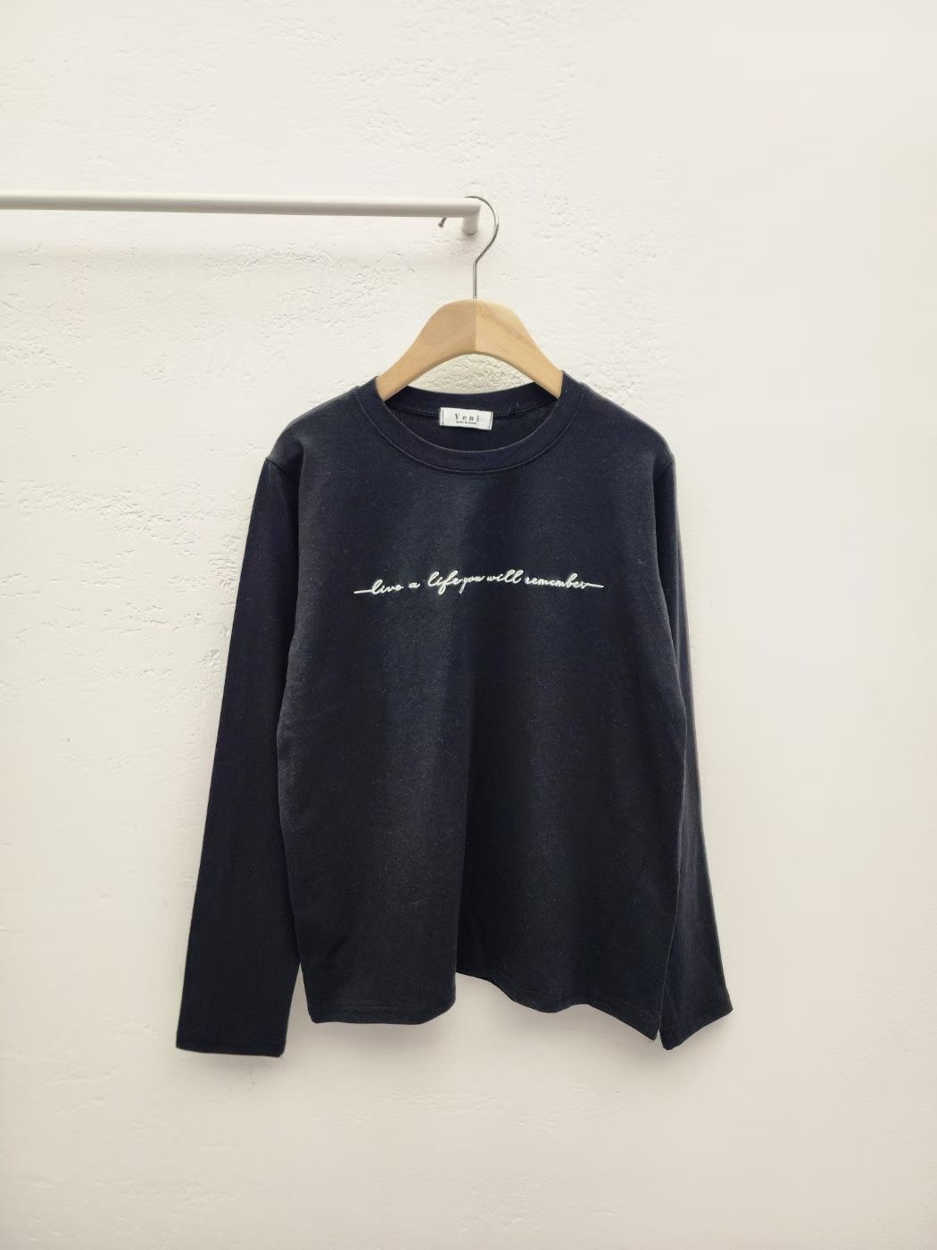 VENI東大門代購女士新款推薦真品熱賣休閑26春夏職業長袖T恤VENI長袖T恤圖色3