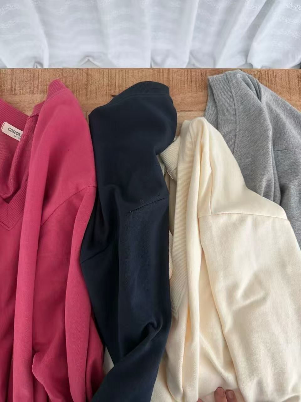 CAROLINE東大門代購女裝新款休閑時尚真品推薦衛衣不含內搭CARO_LINE衛衣