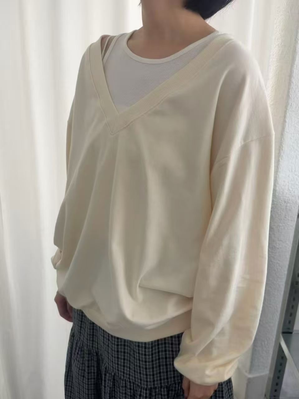 CAROLINE東大門代購女裝新款休閑時尚真品推薦衛衣不含內搭CARO_LINE衛衣圖色4