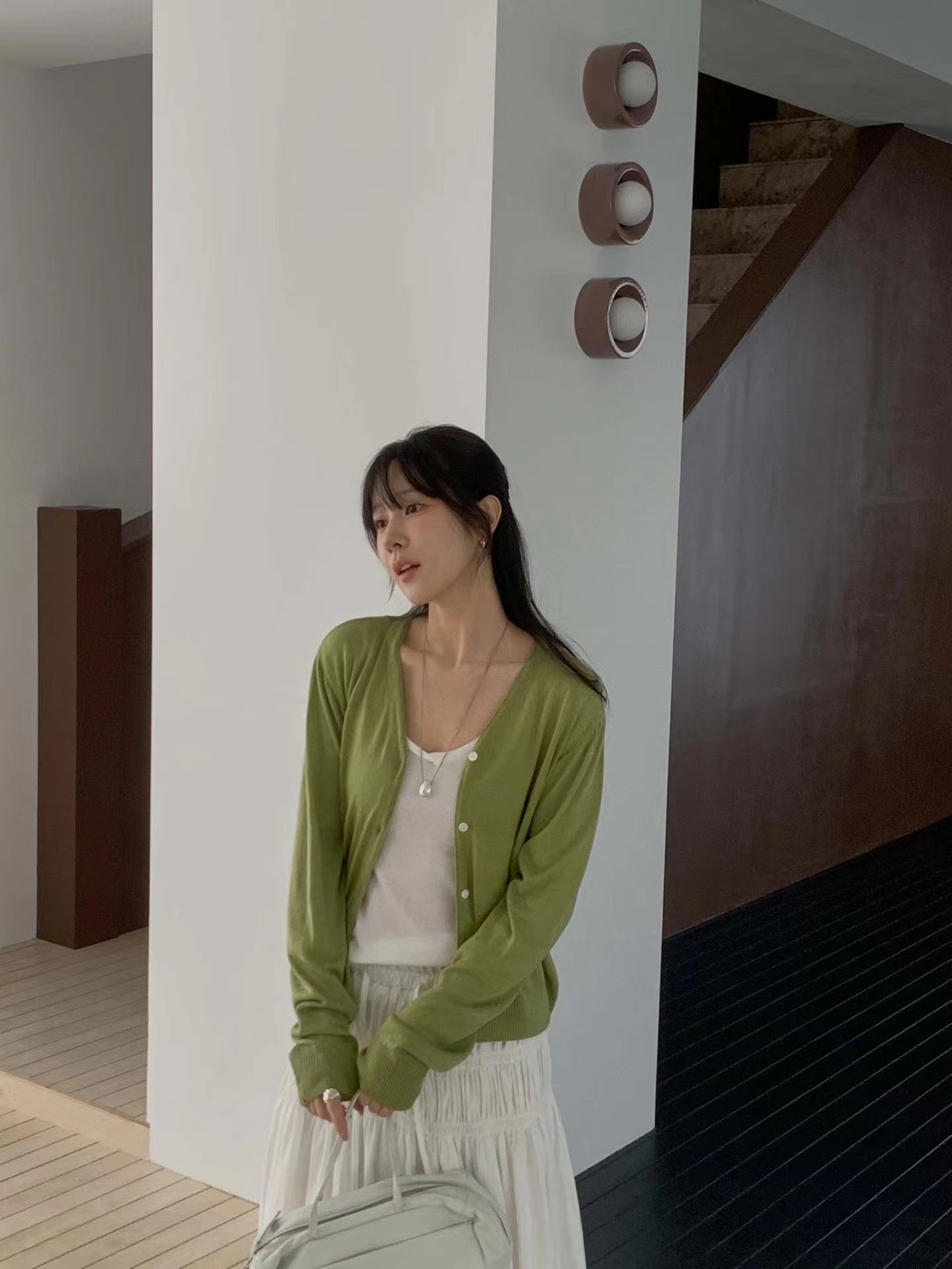 MIELLE-미엘르-OT東大門實拍女裝新品休閑熱賣針織衫開衫MIELLE-미엘르-OT針織衫圖色5