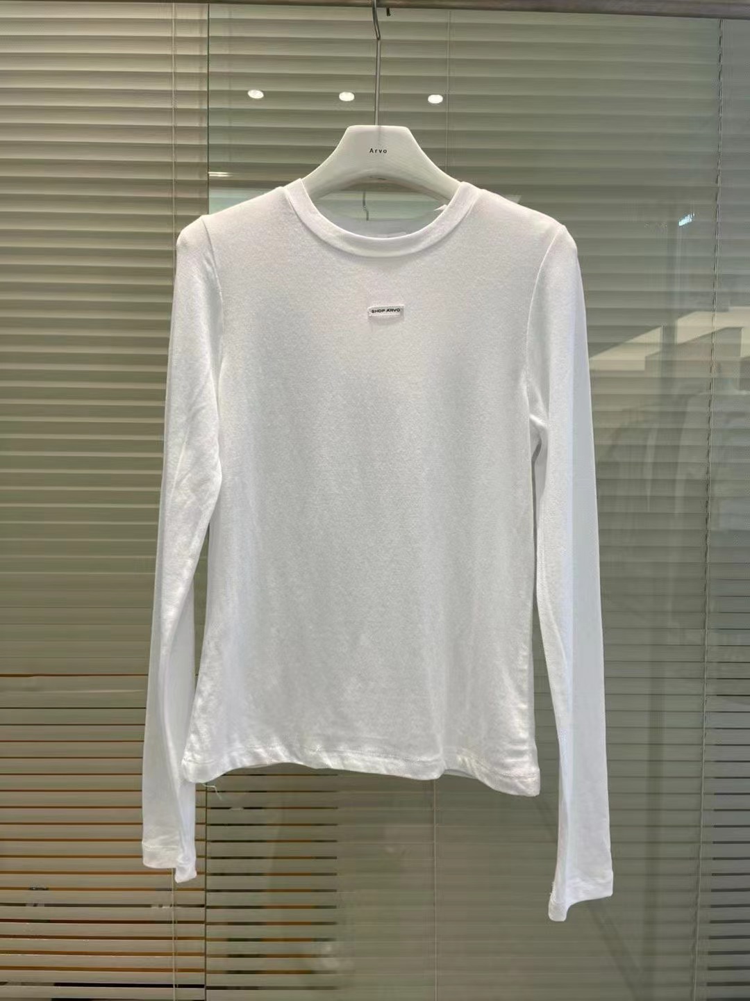 ARVO東大門直郵女裝新款推薦真品職業時尚熱賣26春夏長袖T恤ARVO長袖T恤圖色1