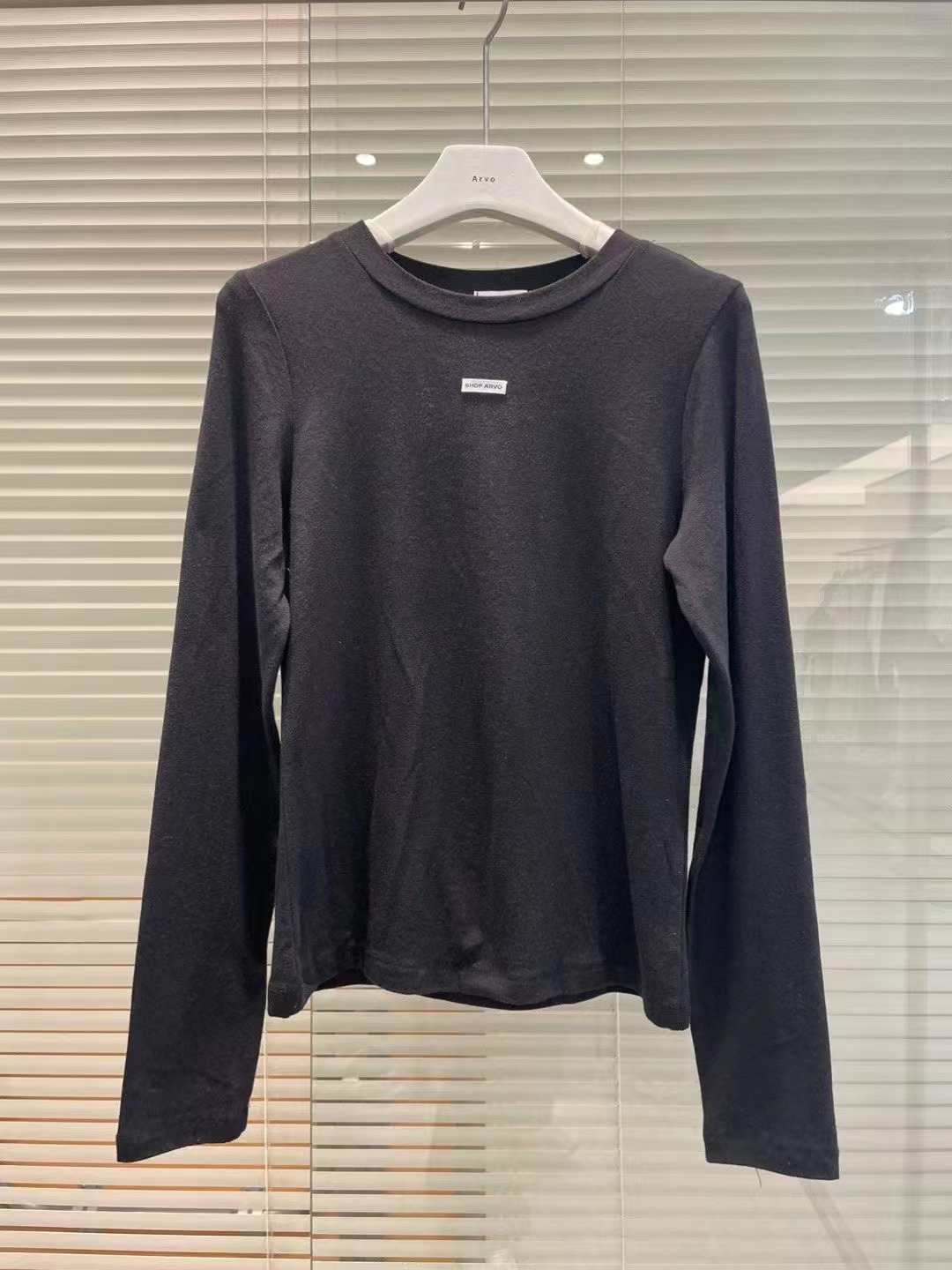 ARVO東大門直郵女裝新款推薦真品職業時尚熱賣26春夏長袖T恤ARVO長袖T恤圖色4