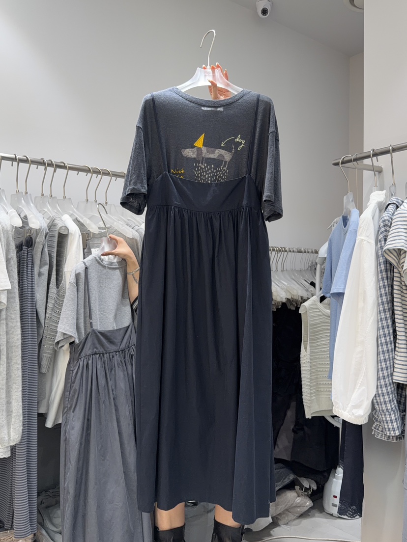 LOOKK/MIMME韓國代購女裝新品推薦熱賣休閑連衣裙不含內搭LOOKK/MIMME連衣裙圖色2