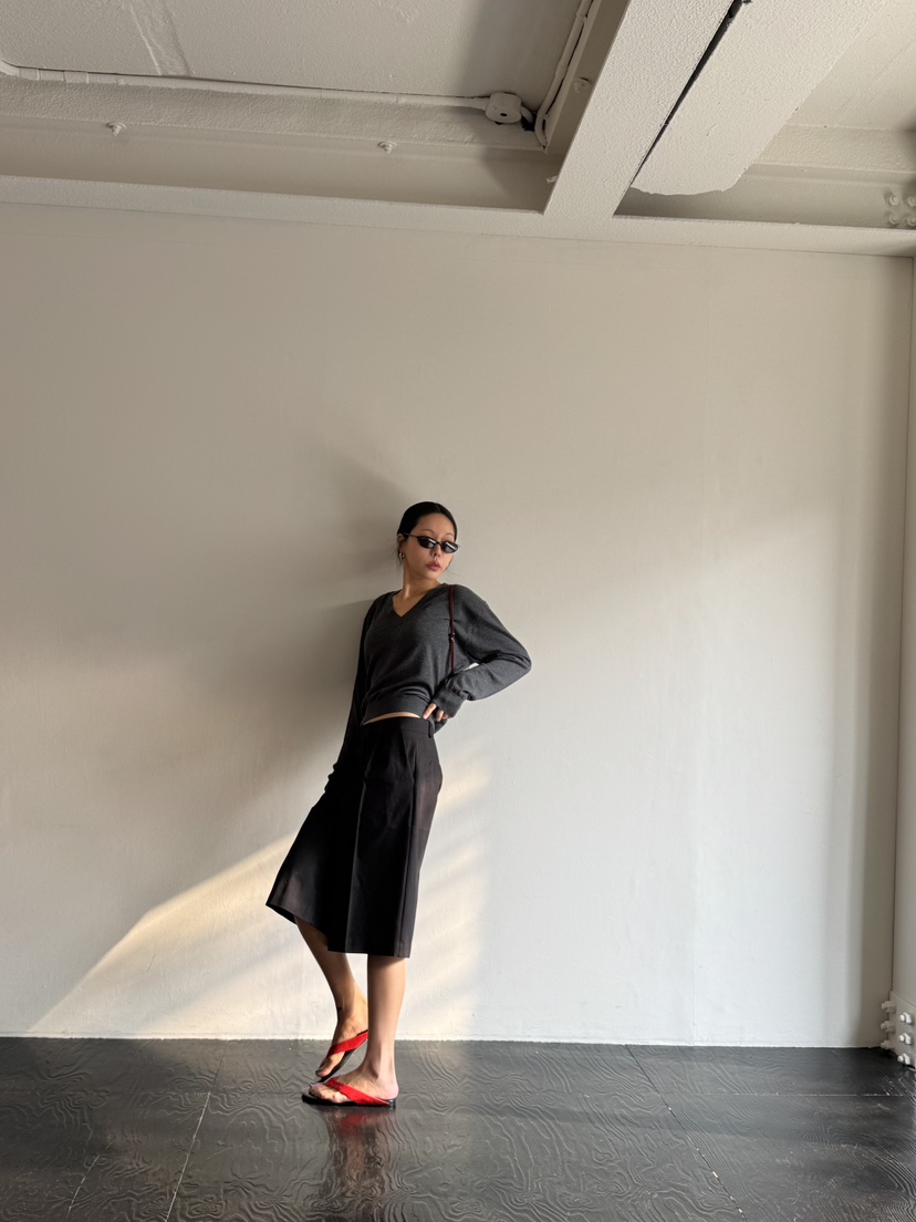 LIMLIMLIM韓國代購女士新品職業推薦26春夏休閑人氣時尚短褲LIM LIM LIM短褲