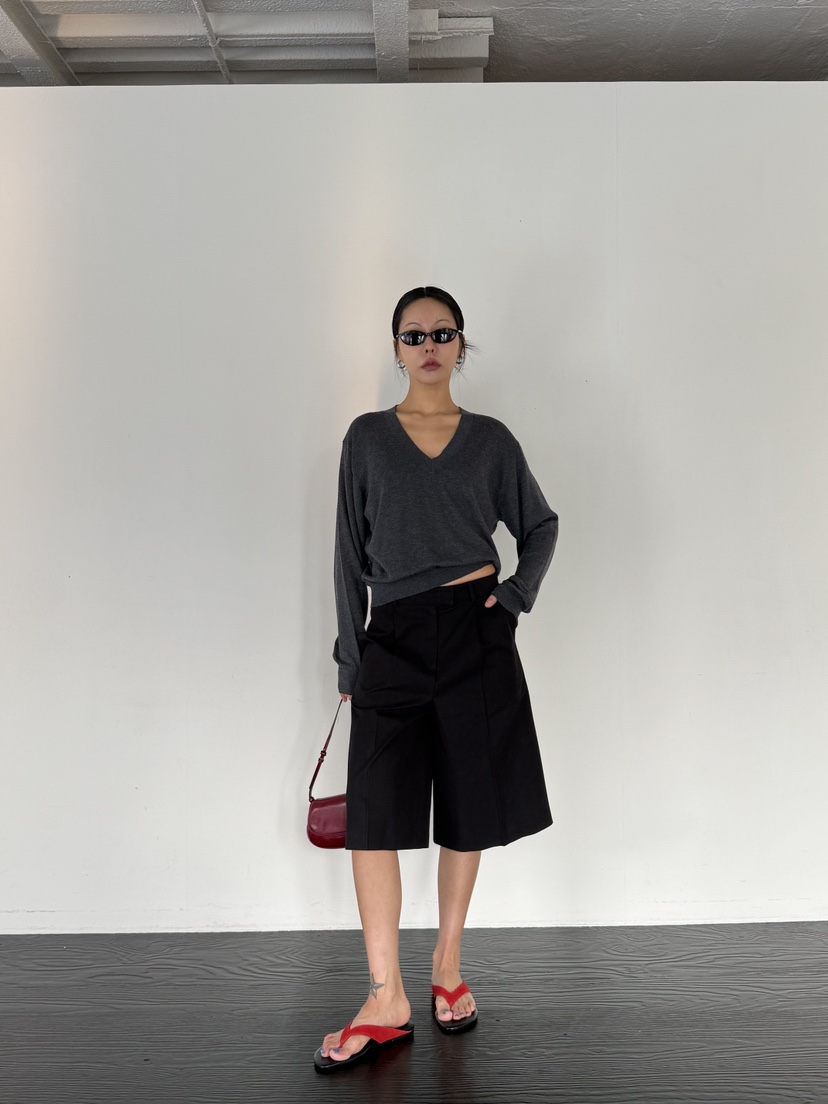 LIMLIMLIM韓國代購女士新品職業推薦26春夏休閑人氣時尚短褲LIM LIM LIM短褲