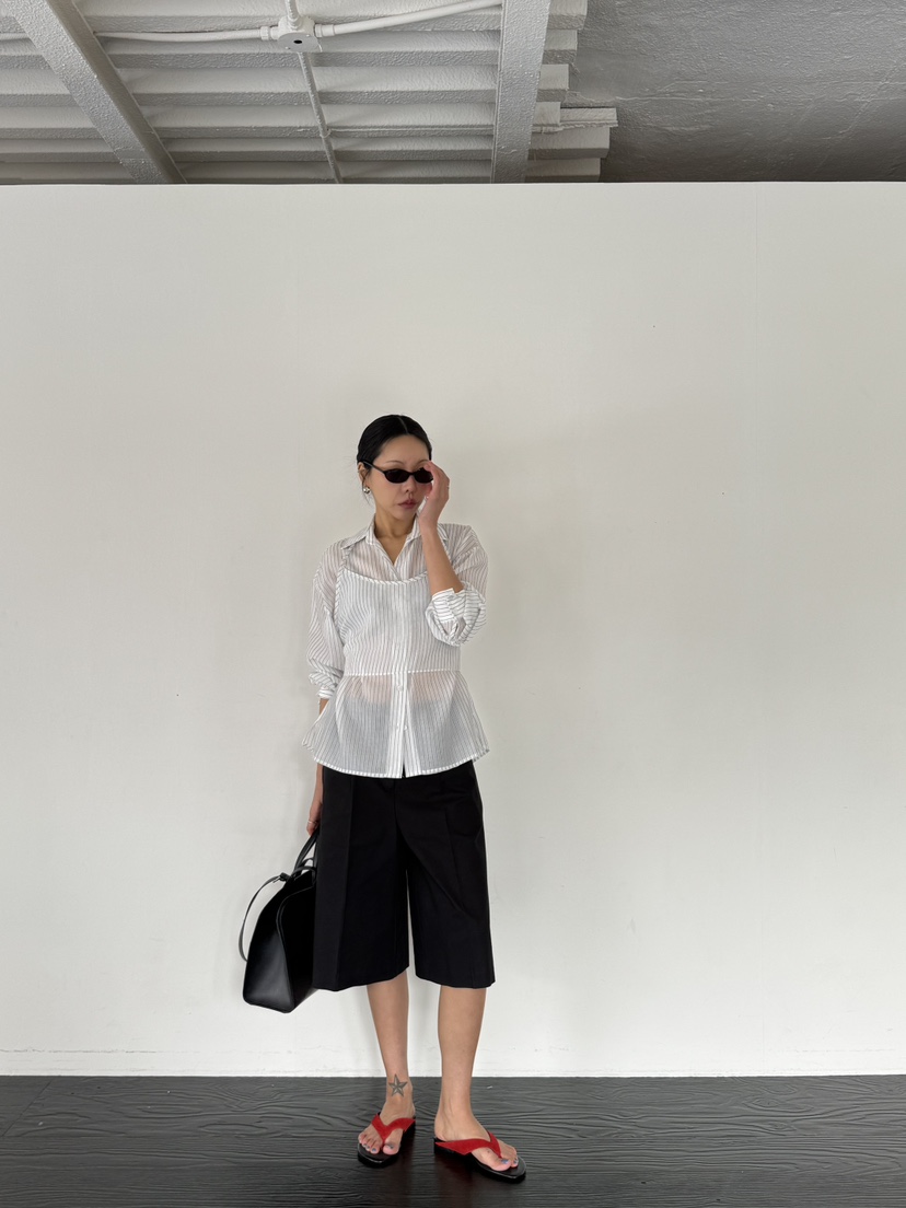 LIMLIMLIM韓國代購女士新品職業推薦26春夏休閑人氣時尚短褲LIM LIM LIM短褲