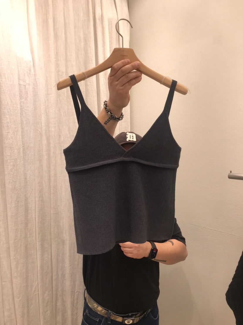 AHOY韓國東大門代購女裝新款人氣休閑熱賣推薦26春夏吊帶背心AHOY吊帶/背心圖色2