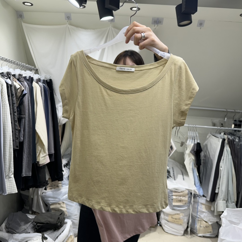 OWNS韓國直郵女裝新款26春夏推薦休閑人氣時尚熱賣職業T恤OWNS HAUST恤圖色6