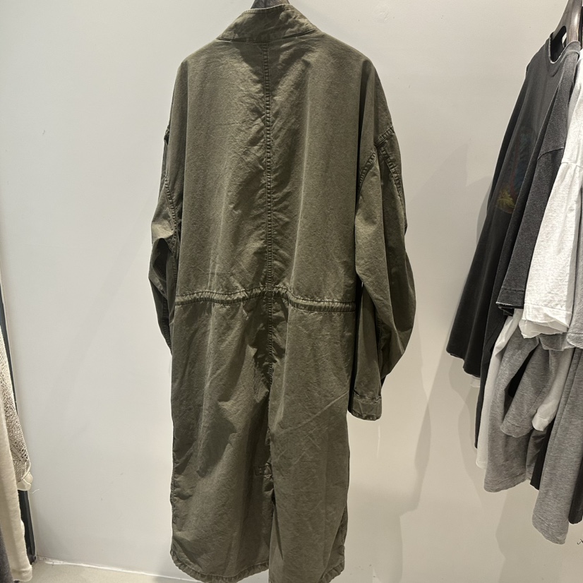 JANE BIRKIN韓國東大門直郵女裝新款時尚26春夏長款風衣水洗JANE BIRKIN設計師品牌長款風衣