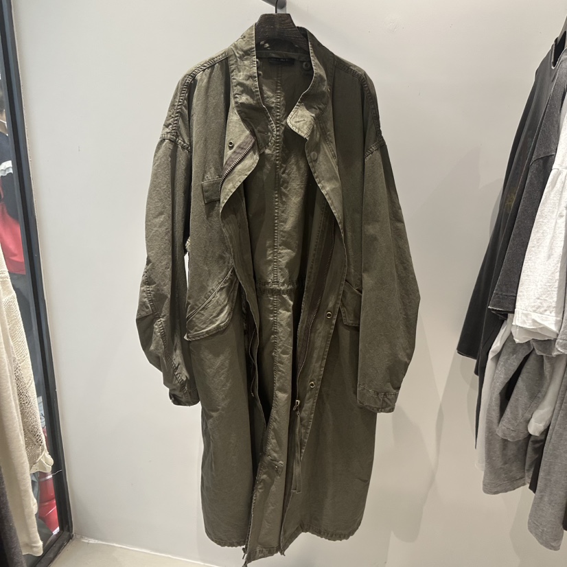 JANE BIRKIN韓國東大門直郵女裝新款時尚26春夏長款風衣水洗JANE BIRKIN設計師品牌長款風衣圖色1