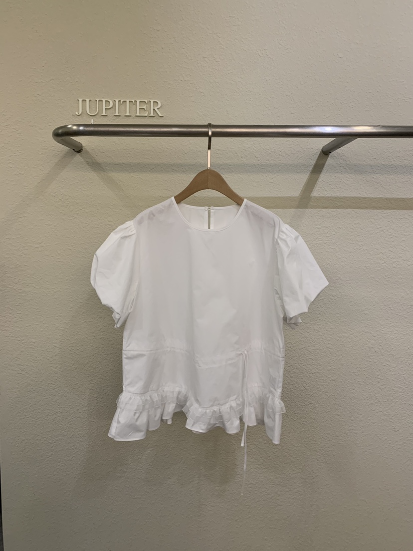 JUPITER韓國代購女士新品時尚職業休閑人氣推薦襯衫蕾絲衫JUPITER襯衫/蕾絲衫圖色2