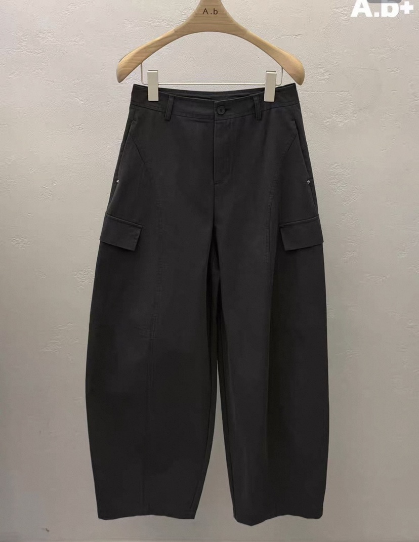 AUTUMN BEIGE PLUS韓國直郵女士新品時尚熱賣26春夏休閑褲A.b/AUTUMN BEIGE休閑褲圖色3