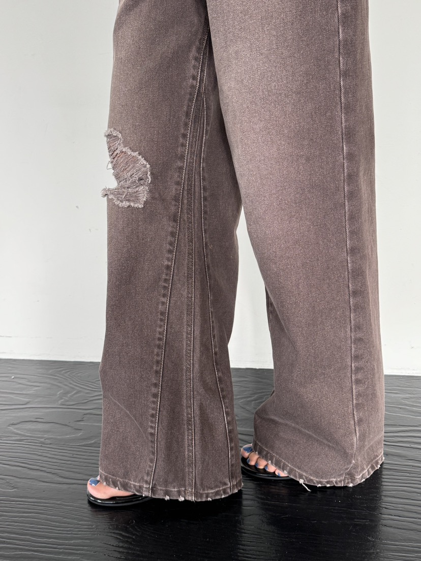 LIMLIMLIM韓國東大門代購女裝新款時尚人氣牛仔褲水洗牛仔布LIM LIM LIM牛仔褲