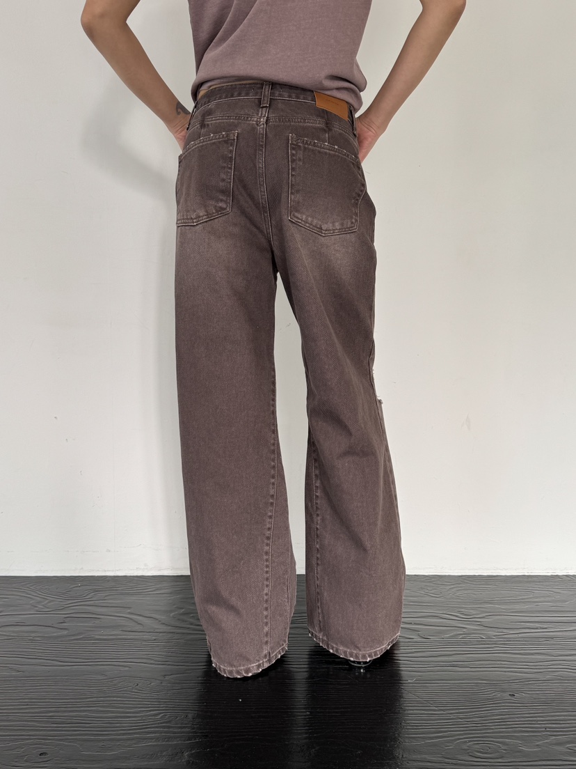 LIMLIMLIM韓國東大門代購女裝新款時尚人氣牛仔褲水洗牛仔布LIM LIM LIM牛仔褲