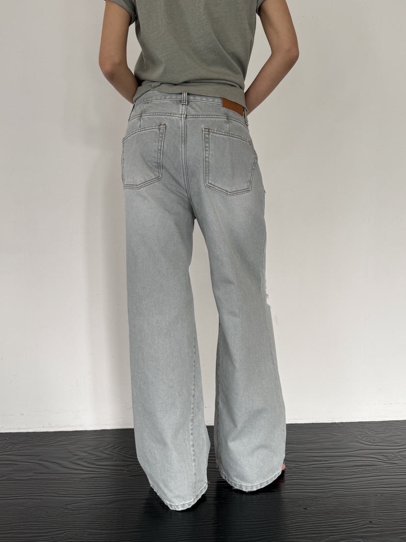 LIMLIMLIM韓國東大門代購女裝新款時尚人氣牛仔褲水洗牛仔布LIM LIM LIM牛仔褲