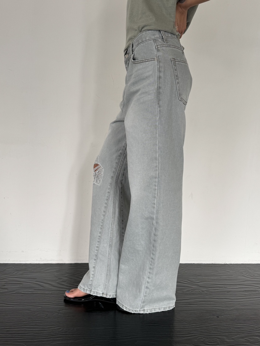 LIMLIMLIM韓國東大門代購女裝新款時尚人氣牛仔褲水洗牛仔布LIM LIM LIM牛仔褲