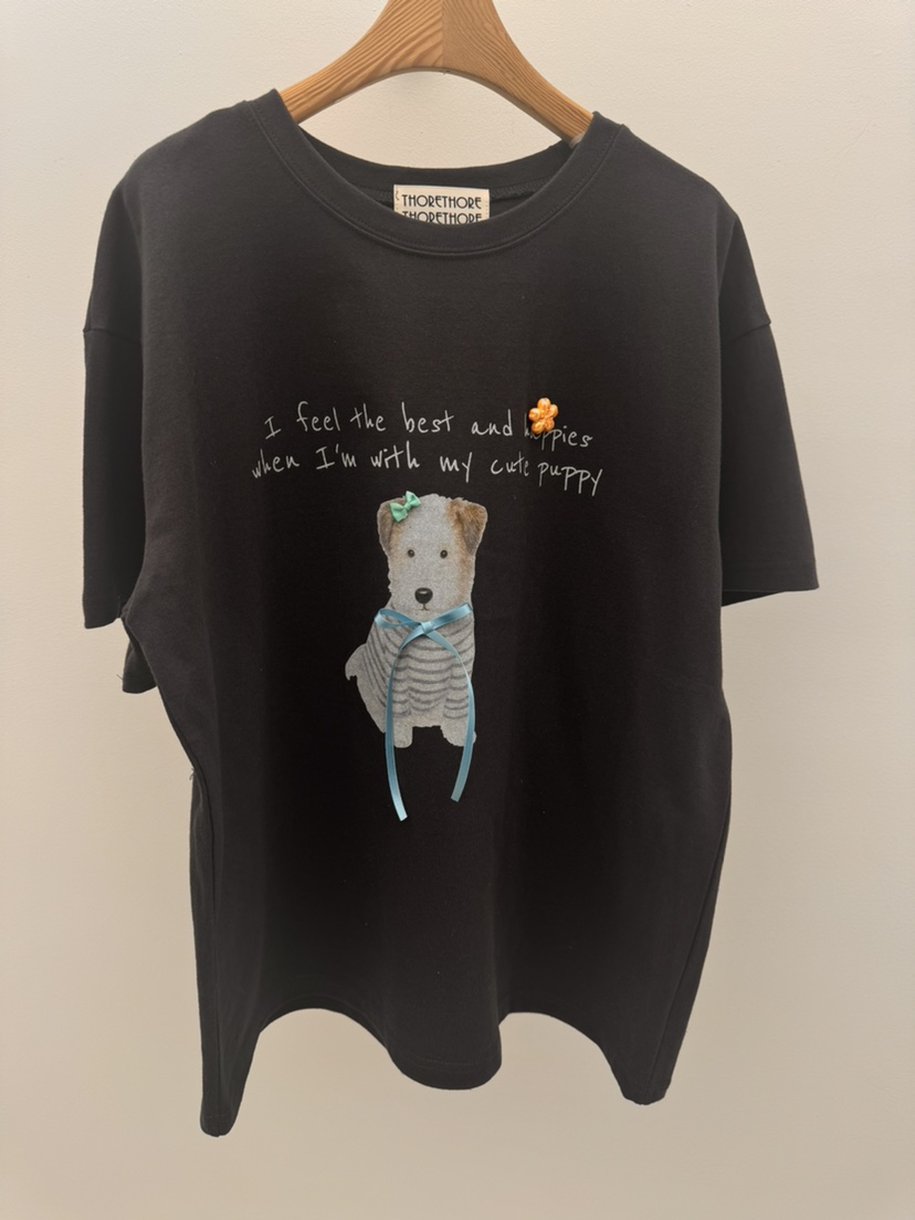 THORE韓國直郵實拍女裝新品人氣休閑職業26春夏推薦時尚T恤THORET恤圖色3