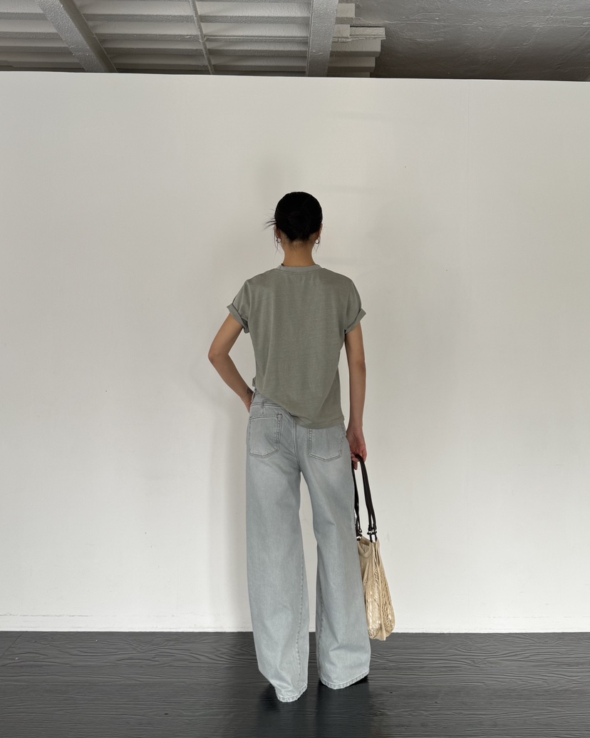 LIMLIMLIM韓國東大門代購女士新款休閑熱賣時尚T恤復古洗滌LIM LIM LIMT恤