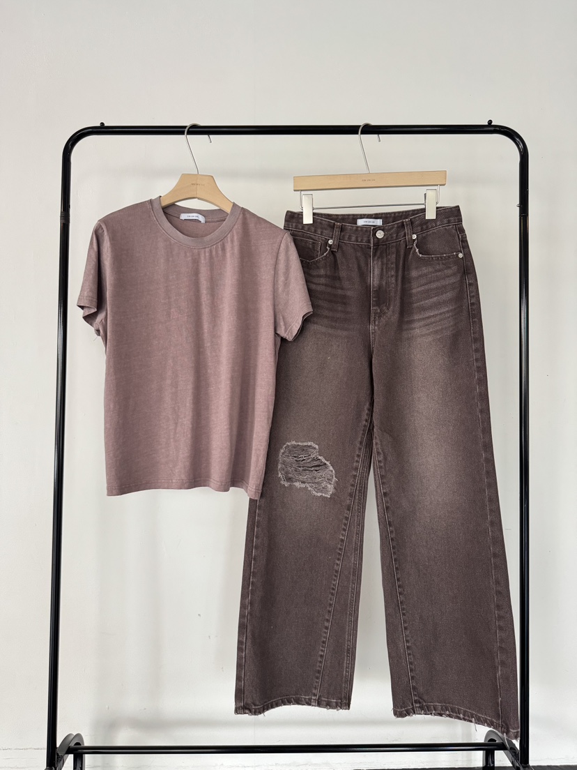 LIMLIMLIM韓國東大門代購女士新款休閑熱賣時尚T恤復古洗滌LIM LIM LIMT恤