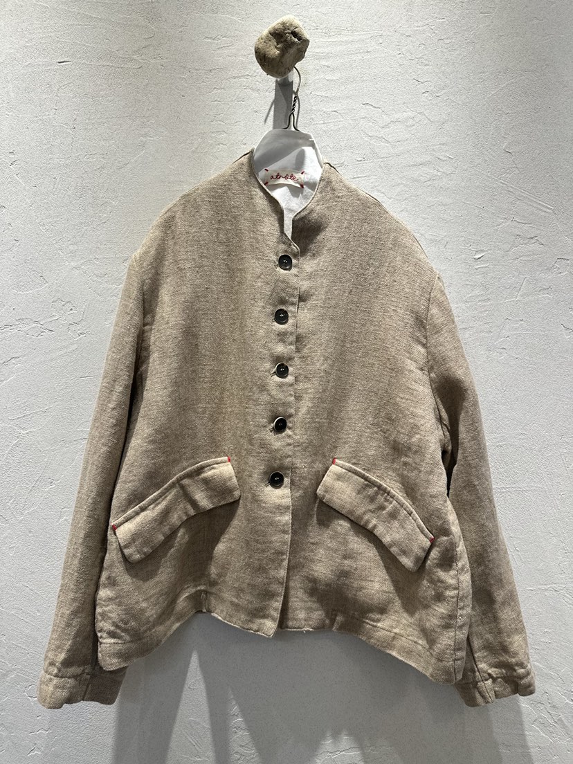 AT NOTE韓國東大門代購女士新品休閑26春夏推薦夾克亞麻AT NOTE夾克圖色1