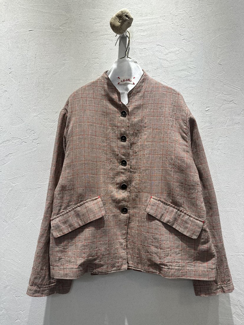 AT NOTE韓國東大門代購女士新品休閑26春夏推薦夾克亞麻AT NOTE夾克圖色2