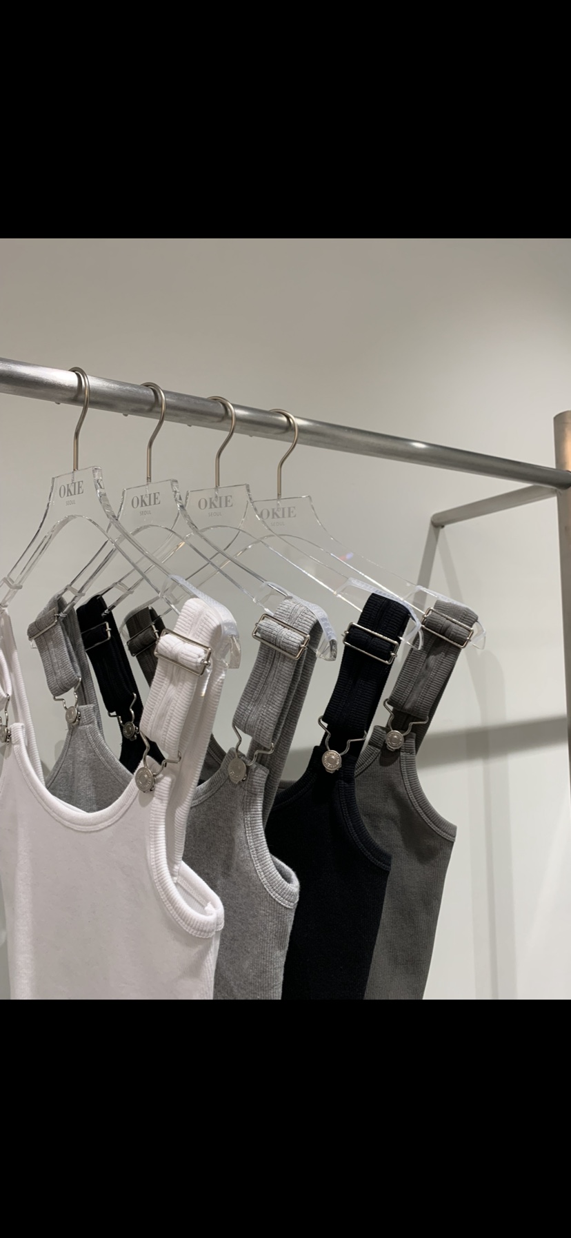 OKIE韓國直郵女士新款熱賣26春夏推薦時尚人氣休閑吊帶背心OKIE吊帶/背心