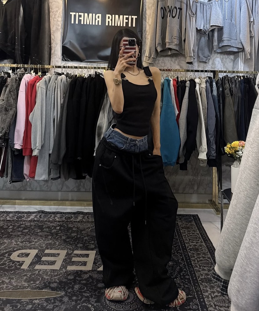 OKIE韓國直郵女士新款熱賣26春夏推薦時尚人氣休閑吊帶背心OKIE吊帶/背心