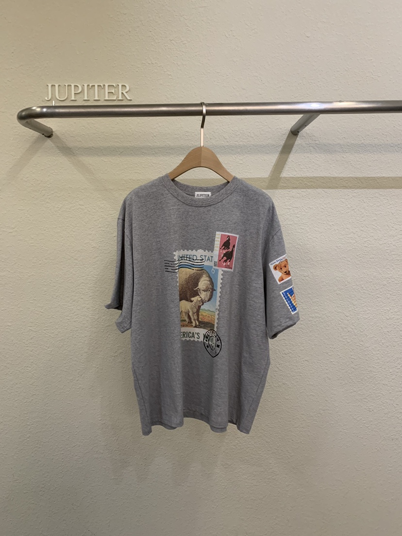 JUPITER韓國直郵實拍女士新品26春夏休閑人氣推薦時尚T恤JUPITERT恤圖色2