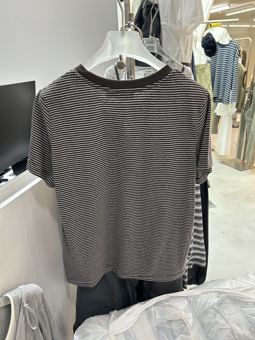 LOOKK/MIMME韓國直郵實拍女士新款休閑職業26春夏人氣T恤LOOKK/MIMMET恤