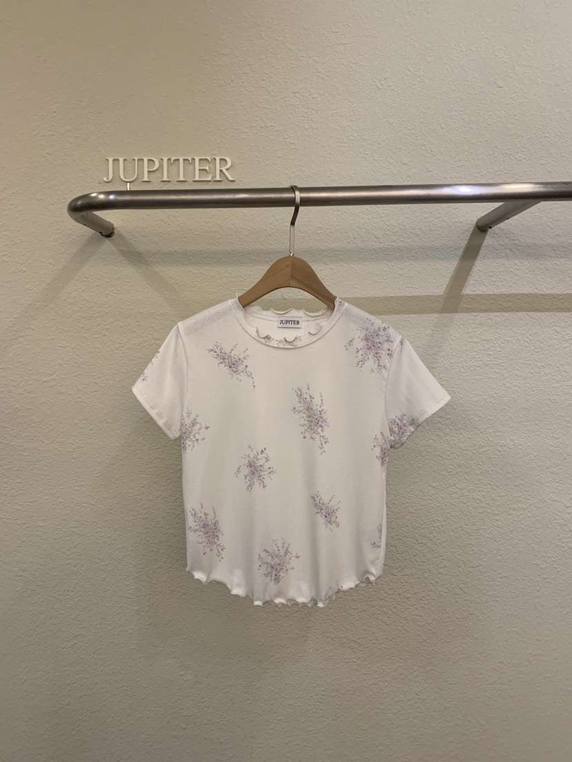 JUPITER韓國直郵女裝新品時尚人氣熱賣職業26春夏推薦T恤JUPITERT恤圖色1