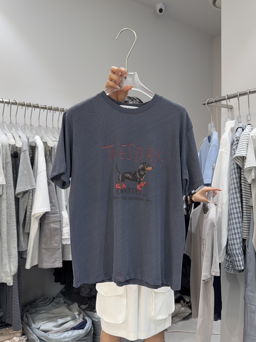 LOOKK/MIMME韓國直郵實拍女裝新款熱賣職業人氣推薦時尚T恤LOOKK/MIMMET恤圖色4