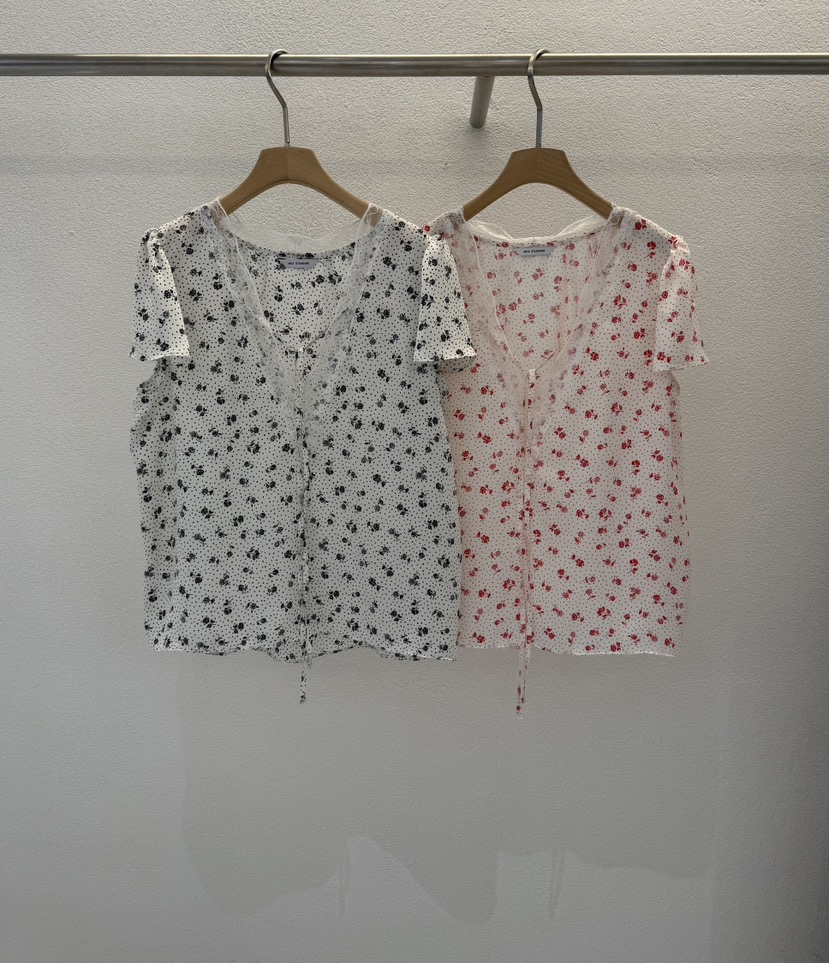 ABLERING韓國東大門代購女士新品休閑時尚26春夏襯衫蕾絲衫ABLE STANDARD/ABLERING襯衫/蕾絲衫