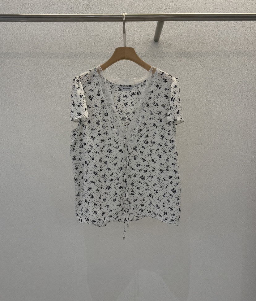 ABLERING韓國東大門代購女士新品休閑時尚26春夏襯衫蕾絲衫ABLE STANDARD/ABLERING襯衫/蕾絲衫圖色1