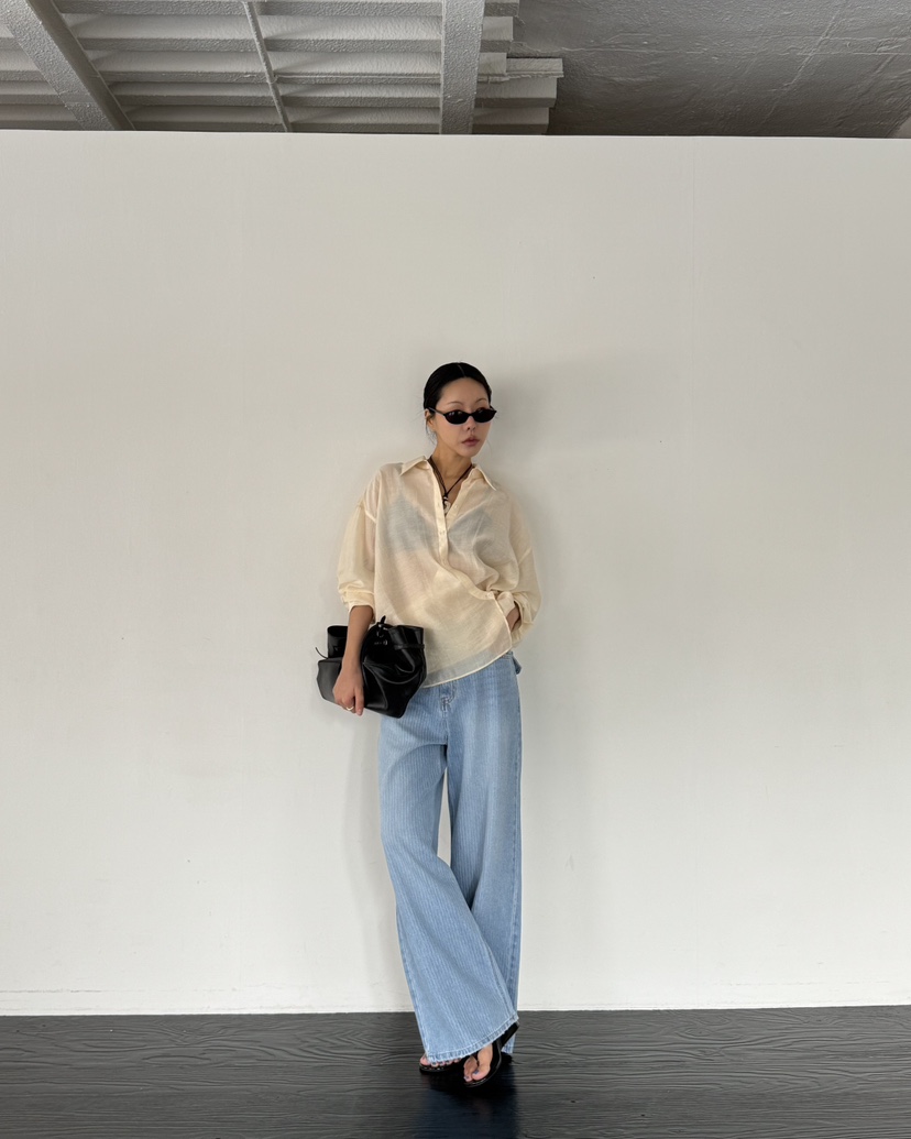 LIMLIMLIM韓國代購女裝新品熱賣時尚推薦職業26春夏襯衫蕾絲衫LIM LIM LIM襯衫/蕾絲衫