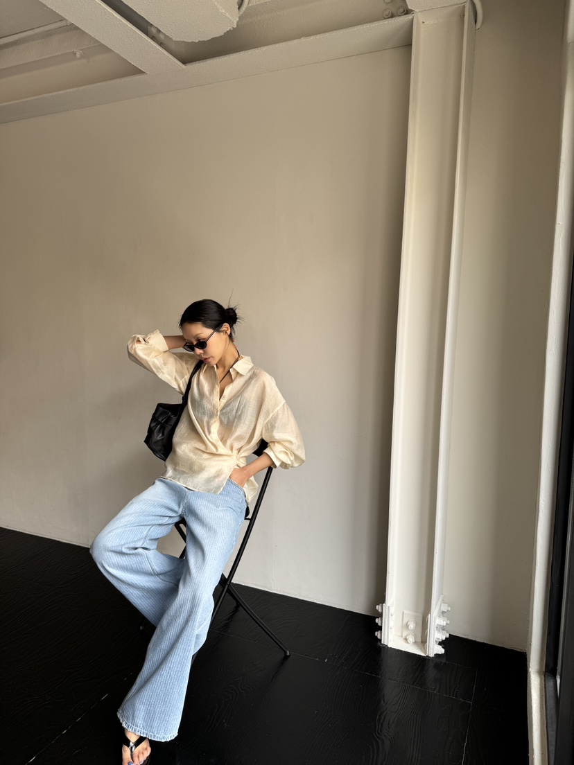 LIMLIMLIM韓國代購女裝新品熱賣時尚推薦職業26春夏襯衫蕾絲衫LIM LIM LIM襯衫/蕾絲衫