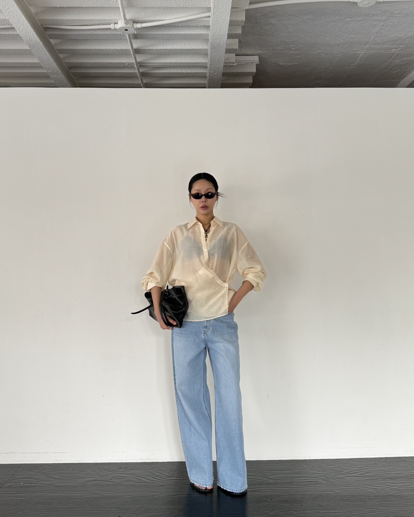 LIMLIMLIM韓國代購女裝新品熱賣時尚推薦職業26春夏襯衫蕾絲衫LIM LIM LIM襯衫/蕾絲衫