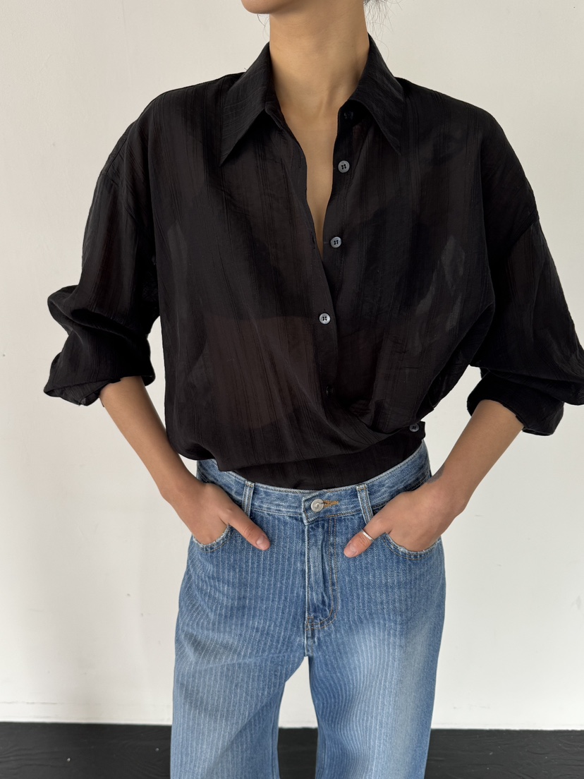 LIMLIMLIM韓國代購女裝新品熱賣時尚推薦職業26春夏襯衫蕾絲衫LIM LIM LIM襯衫/蕾絲衫圖色2