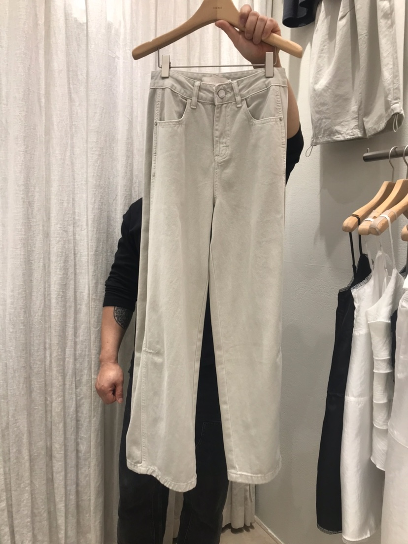 AHOY韓國直郵女士新品人氣熱賣26春夏休閑時尚推薦牛仔褲棉AHOY牛仔褲圖色1