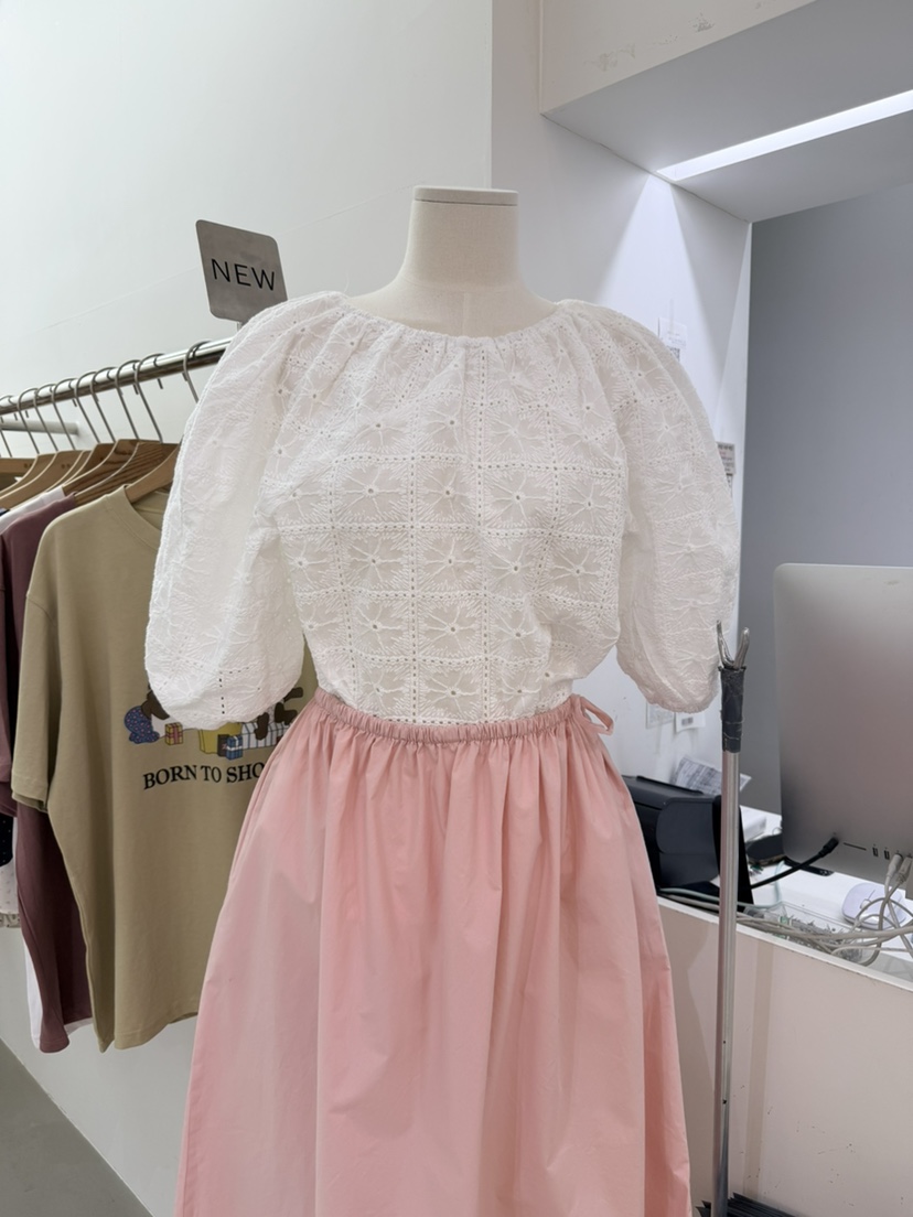 BROWNS-P韓國東大門代購女士新品職業襯衫蕾絲衫蕾絲露肩BROWNS-P襯衫/蕾絲衫圖色1