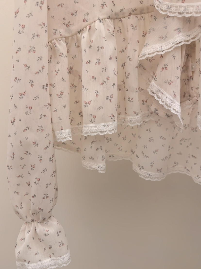 THORE韓國直郵女士新品人氣職業時尚推薦26春夏襯衫蕾絲衫THORE襯衫/蕾絲衫