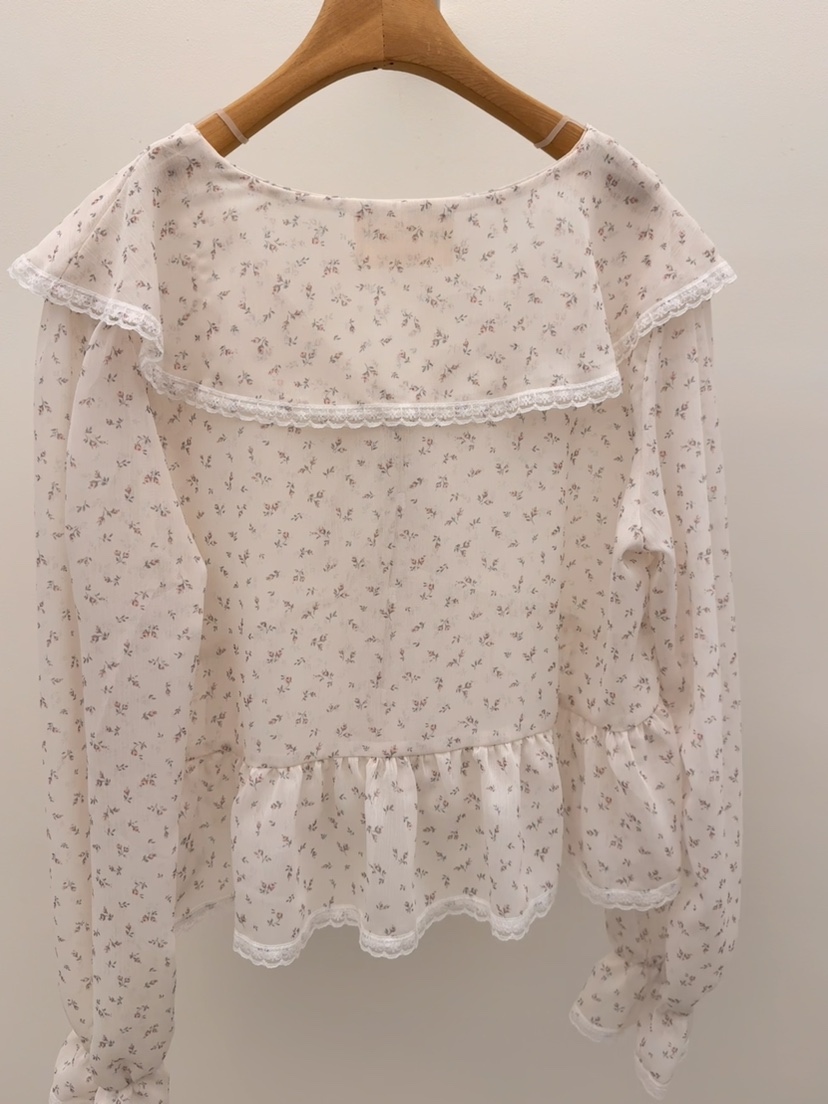 THORE韓國直郵女士新品人氣職業時尚推薦26春夏襯衫蕾絲衫THORE襯衫/蕾絲衫